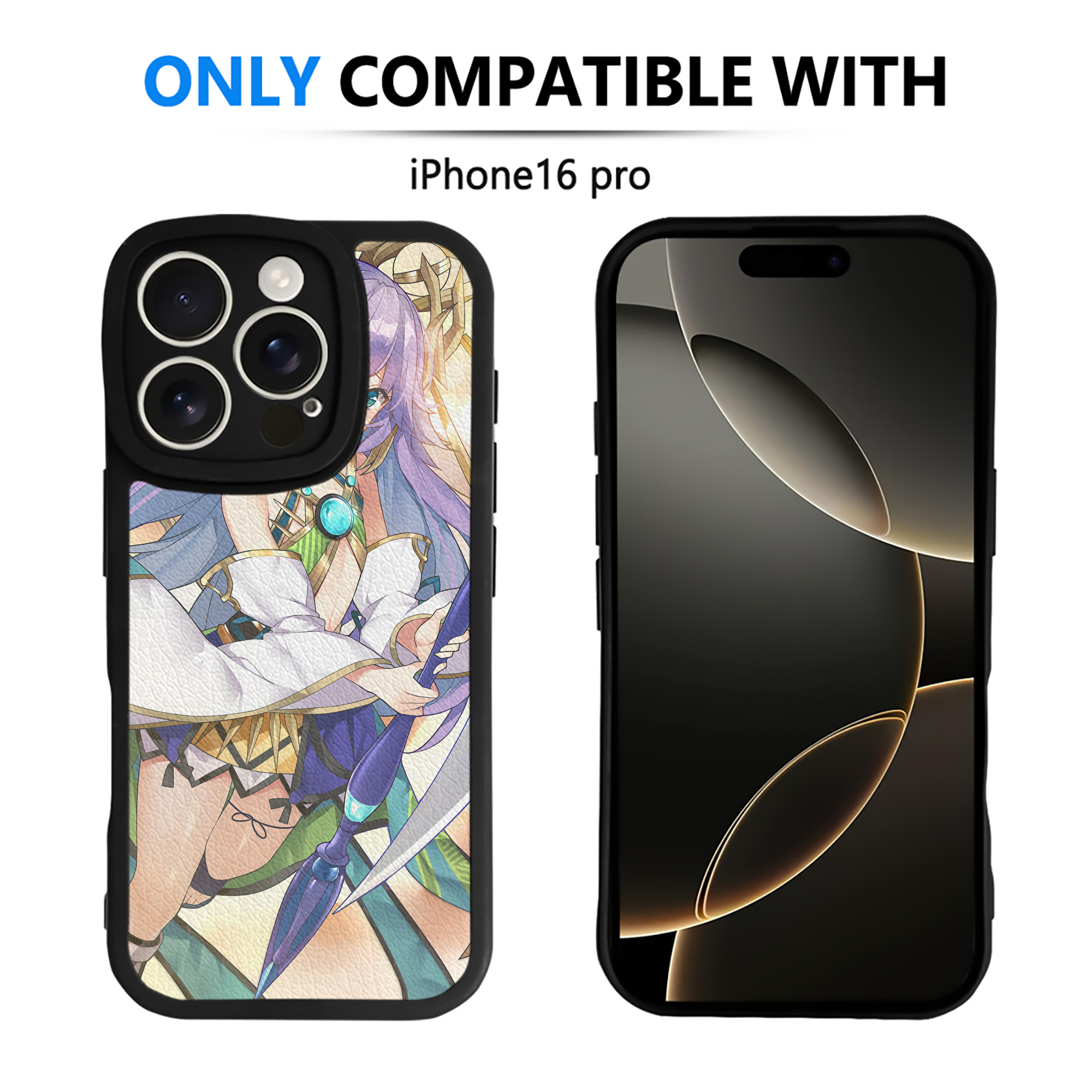 （画像用） 遊☆戯☆王 Yu-Gi-Oh! 【iPhone 16シリーズ対応】シリコンスマホケース（レザー調） 材質：シリコン